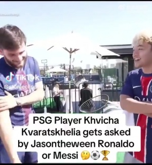 Kaiyun Sports-克瓦拉茨赫利亚：我非常喜欢C罗，但梅西是来自另一个星球的人