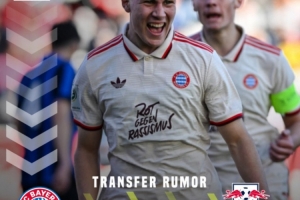 图片报：多队关注拜仁天才中场查韦斯，本赛季28场12球12助