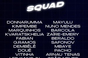 登录入口-巴黎对阵南特大名单：登贝莱、帕乔回归，阿什拉夫轮休缺席